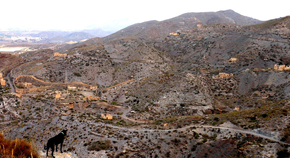 A view of the Sierra Almagrera