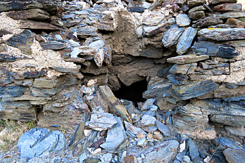 Photo of mystery structure - a toilet in the mountain