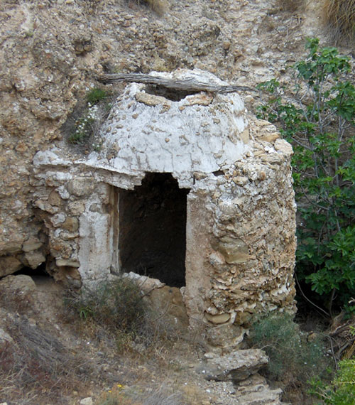 Photo of old mine entrance Spain